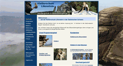 Desktop Screenshot of kletterschule-lilienstein.de